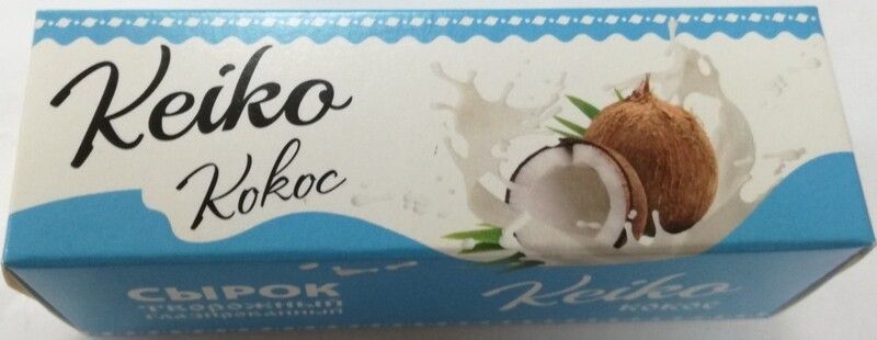 Сырок творожный глазированный Кейко в белой глазури с кокосом 23% 40г