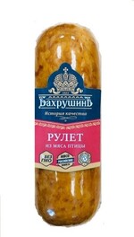 Рулет из мяса птицы 300г Бахрушин