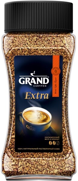 Кофе Гранд Экстра ст/б 90 гр сублимированный