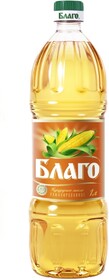 Масло кукурузное марка П раф/дез Благо 1л