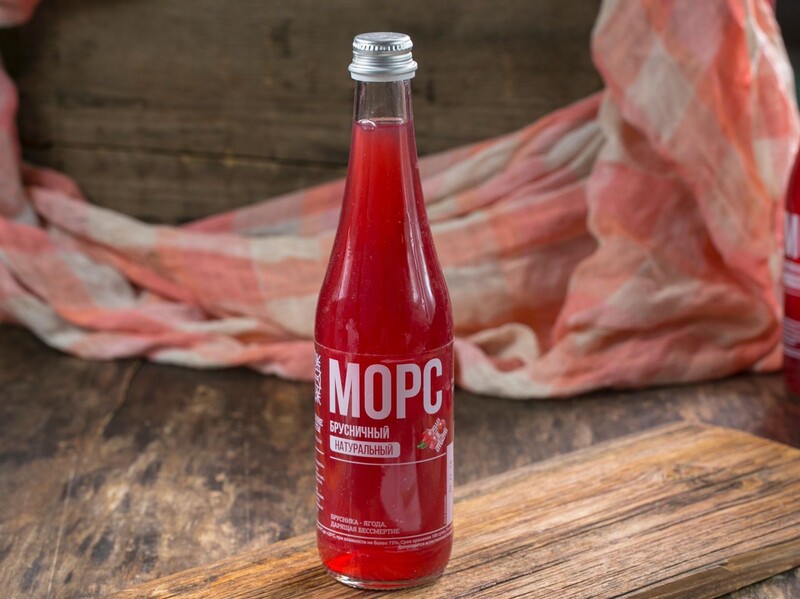 Морс брусничный