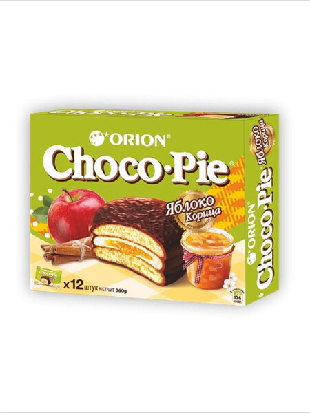 Печенье Choco Pie Яблоко-корица, 360 г