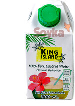 100% Кокосовая вода без сахара King Island, 500 мл