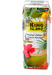 Вода King Island кокосовая натуральная без сахара 100%