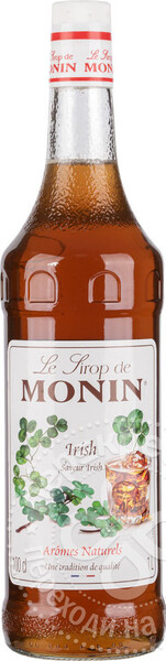 Сироп Monin Irish Syrup со вкусом и ароматом сливок и кофе 1л
