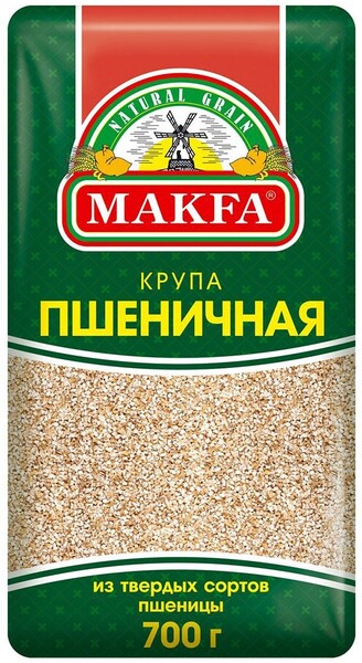 Крупа Makfa Пшеничная 