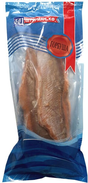 Филе горбуши «Штурман КФ» замороженное (0,8-1,2 кг), 1 упаковка ~ 1 кг
