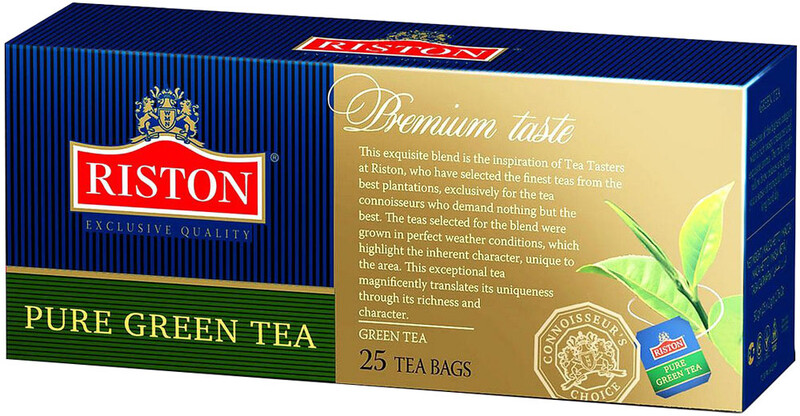 Чай зеленый Riston 25 пакетов