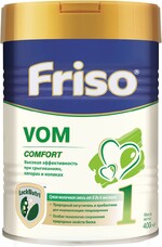 Молочная специальная смесь с пребиотиками FRISO VOM 1 Comfrot , 0-6 месяцев, 400 гр.