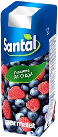 Напиток сокосодержащий  Santal лесные ягоды  250 мл