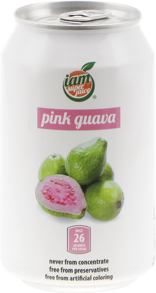 Сок розовая гуава I am super juice 0,33 л в г. Москва. Сравнение цен и  скидки в каталоге FoodsPrice