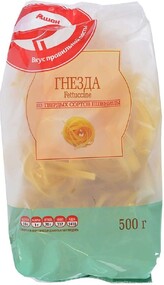 Гнезда АШАН Fettuccine, 500 г