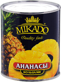 Кольца ананаса Mikado в сиропе 0,825 г