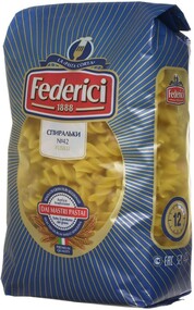 Макаронные изделия Federici Спиральки №42 500г