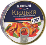 Килька обжаренная Главпродукт в томатном соусе 240 г