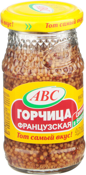 Горчица ABC Французская острая 160 г