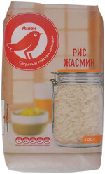 Рис белый АШАН Жасмин, 500 г
