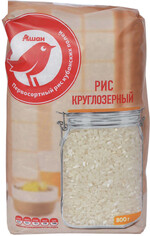 Рис круглозерный АШАН, 800 г
