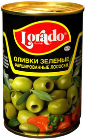 Оливки Lorado с лососем 314мл ж/б