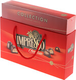Конфеты шоколадный набор красная коробка Спартак Impresso, 424 гр., картонная коробка