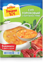 Суп Русский продукт гороховый с копченостями 65г