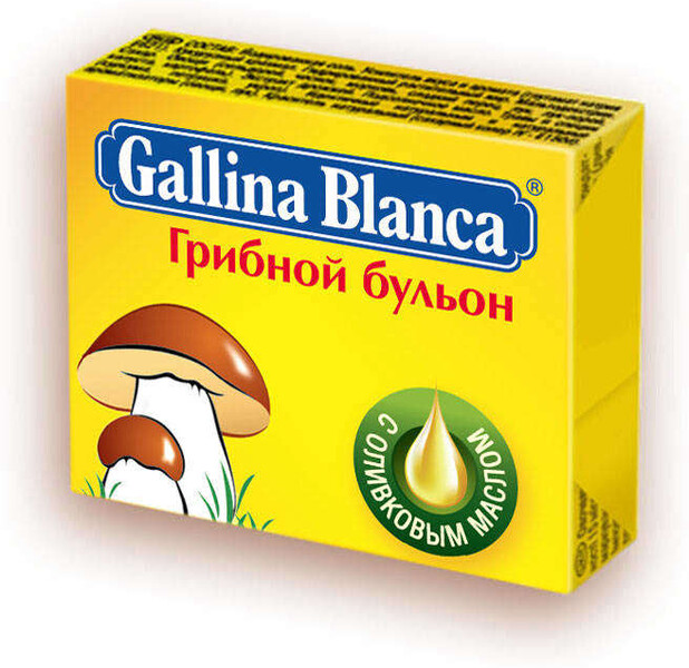 Бульонный кубик Gallina Blanca Грибной бульон, 10 г