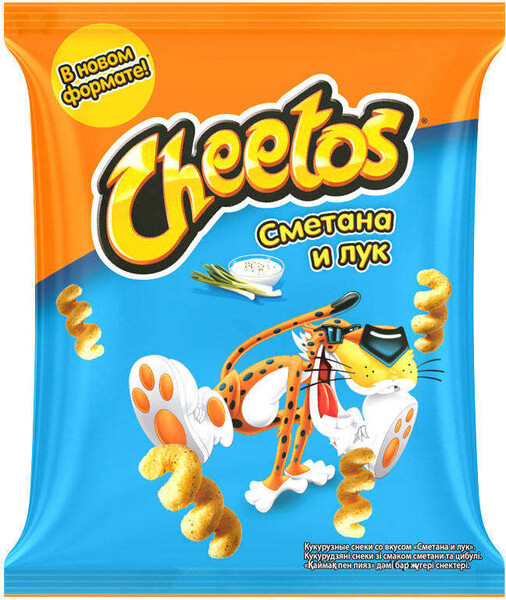 Кукурузные палочки Cheetos Сметана-лук, 85 г