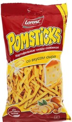 Чипсы Lorenz Pomsticks картофельные со вкусом сыра 100 г