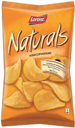 Чипсы Lorenz картофельные Naturals Классические с солью 100г