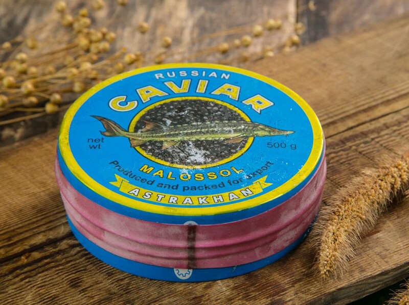 Икра чёрная астраханская, 500 гр