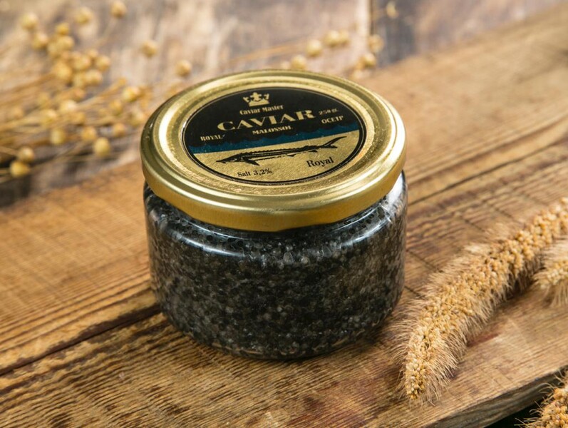 Икра чёрная осетровая, 250 гр