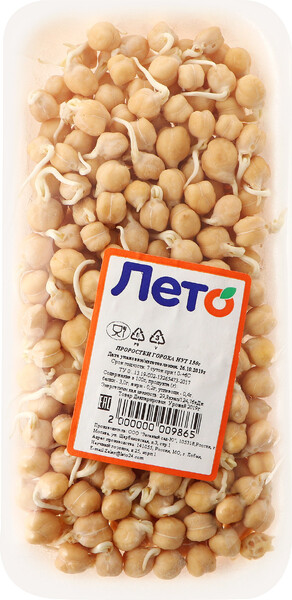 Проростки гороха нут Лето 150 г