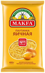 Вермишель Makfa Паутинка 400 г