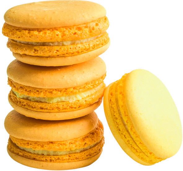 Печенье Макаронс со вкусом апельсина, 22 г