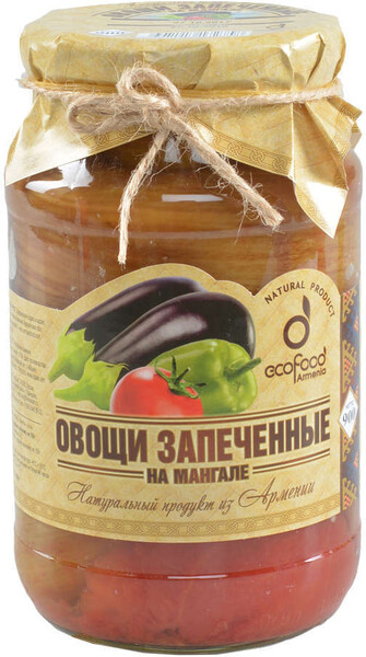 Овощи Ecofood запеченные на мангале, 900 г