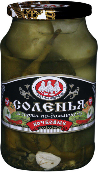 Ассорти Скатерть Самобранка по-домашнему бочковое 950 мл