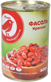 Фасоль красная АШАН, 400 г