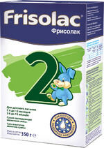 Смесь молочная сухая Frisolac 2 последующая с 6-12 месяцев 350 г
