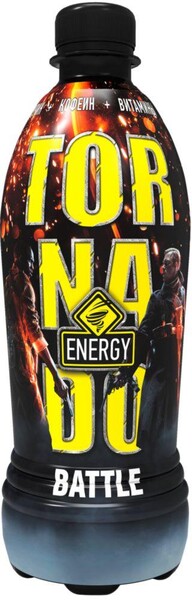 Энергетический напиток Tornado Energy Battle, 473 мл., ПЭТ
