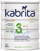 Смесь сухая молочная Kabrita 3 GOLD Адаптированная на основе козьего молока от 0 до 6 месяцев 800 г
