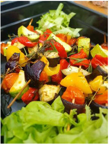 Овощи-гриль АШАН, вес