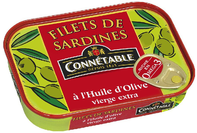 Филе сардин Connetable в оливковом масле первого отжима экстра 100г