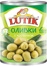Оливки Lutik с косточкой, 280мл