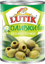 Оливки Lutik без косточки, 280мл