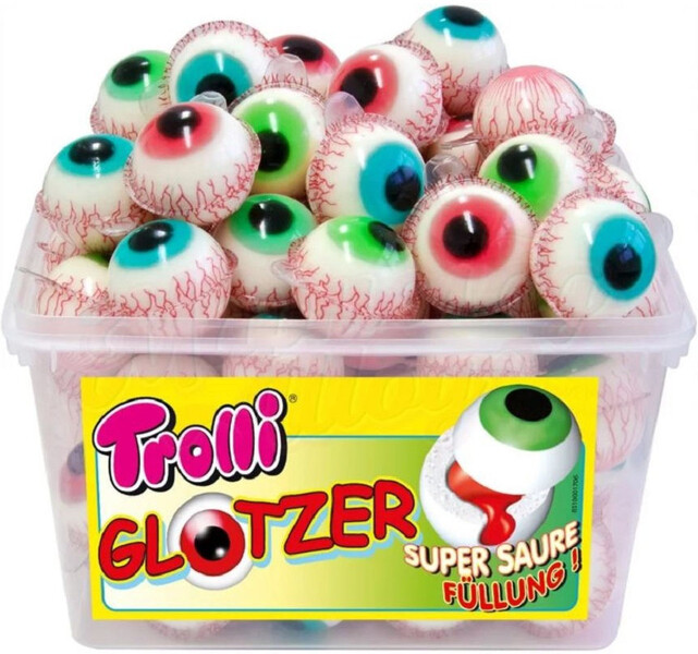 Мармелад-глаза Trolli Glotzer 19 гр., пластиковый пакет