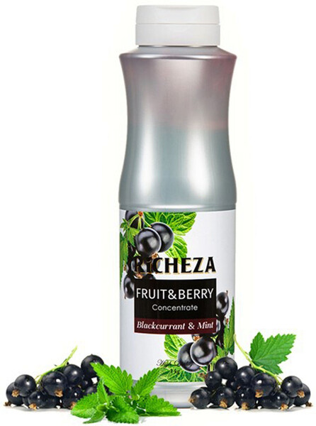 Концентрат для напитков 1 кг, Черная смородина-Мята