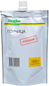 Горчица «Каждый День» Русская, 150 г