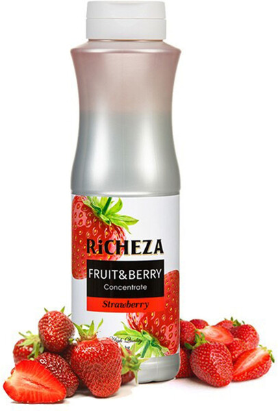 Концентрат для напитков 1 кг, Клубника