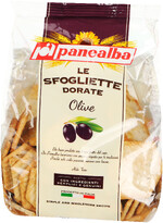 Печенье соленое Panealba с оливками 180 г