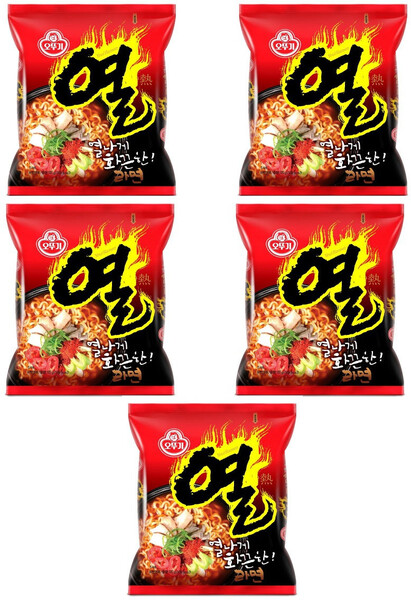 Лапша Ottogi Yeul Ramen, 120 гр., флоу-пак